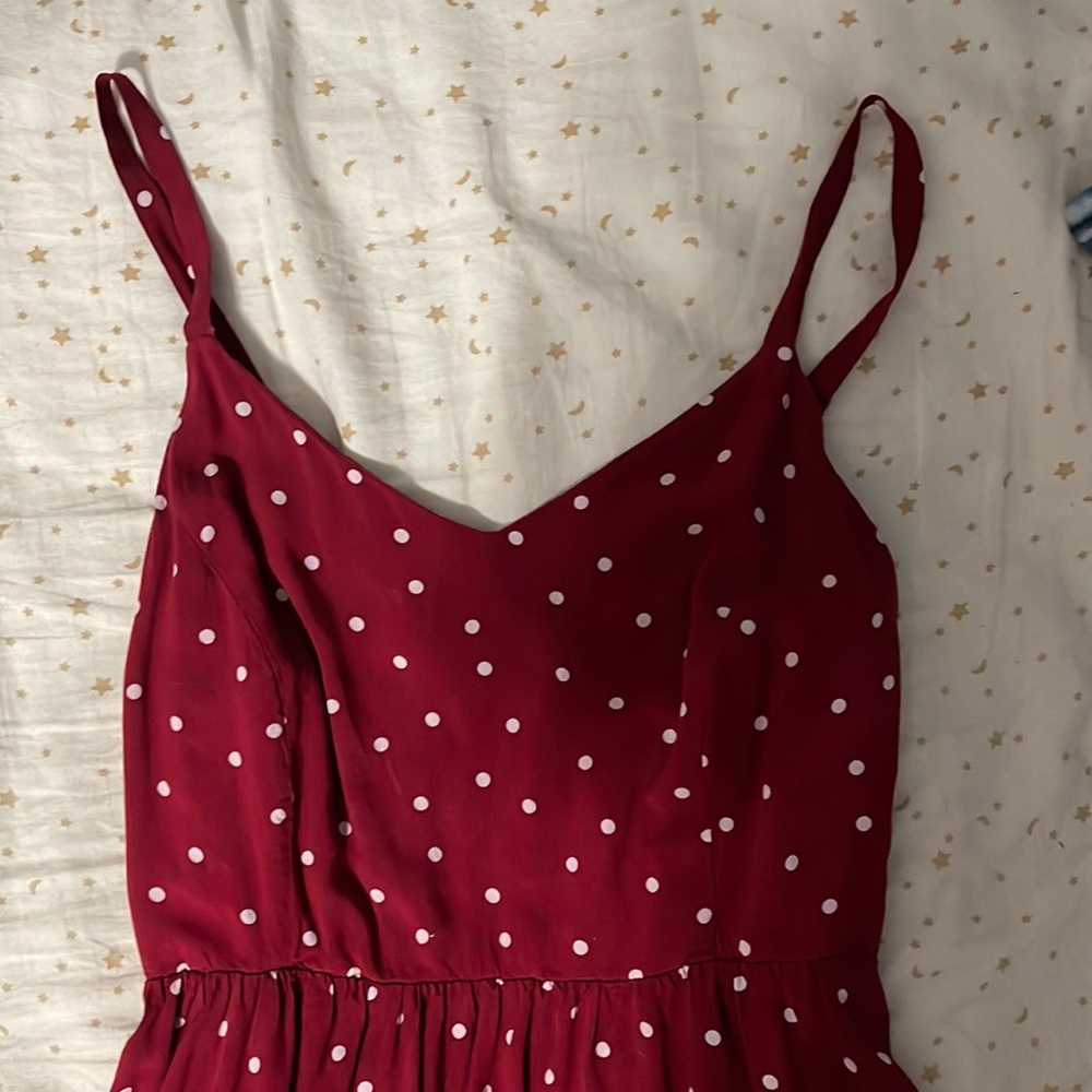 Polkadot Midi Dress